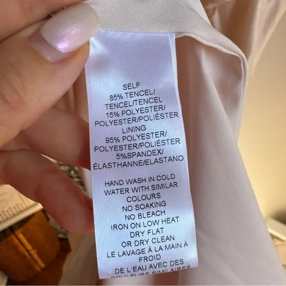 NWT Nordstrom CIEBON Stelanie Flutter Sleeve Tiered Cocktail Maxi Dress Sz S - Picture 15 of 15